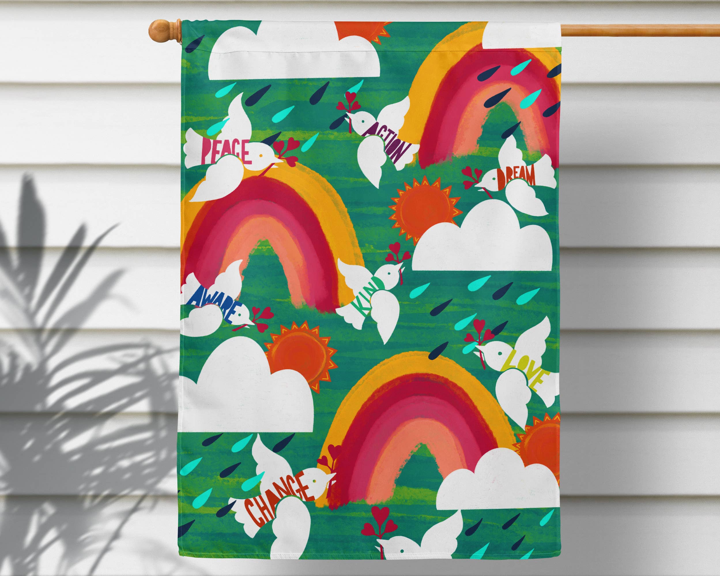 Declaration HOME - Wholesale Flag - Birds of a Feather Garden and House Flag - Double Sided (C1