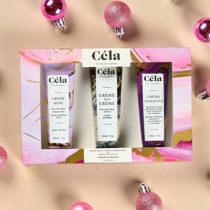 Hand and Body Cream Trio Kit for wholesale by Céla by Celine Tadrissi