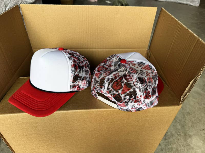 Trendy Transfers - Vente Casquette de camionneur – unisexe - Casquette Trucker en Mousse aux Couleurs de l'Équipe de Football Medley26