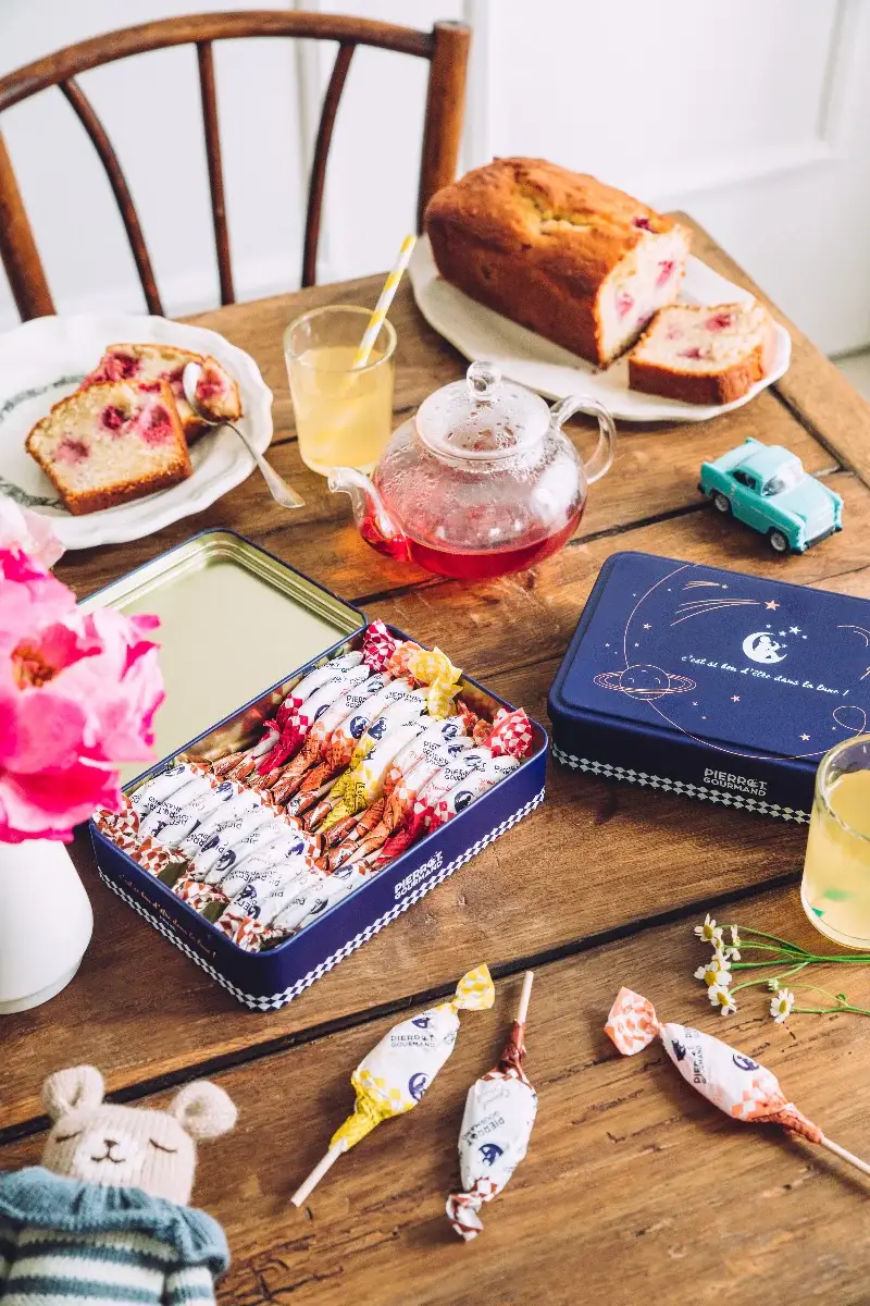 The French Farm - Wholesale Lollipop - Pierrot Gourmand Tin of Lollipops 9.24oz - 20CT1