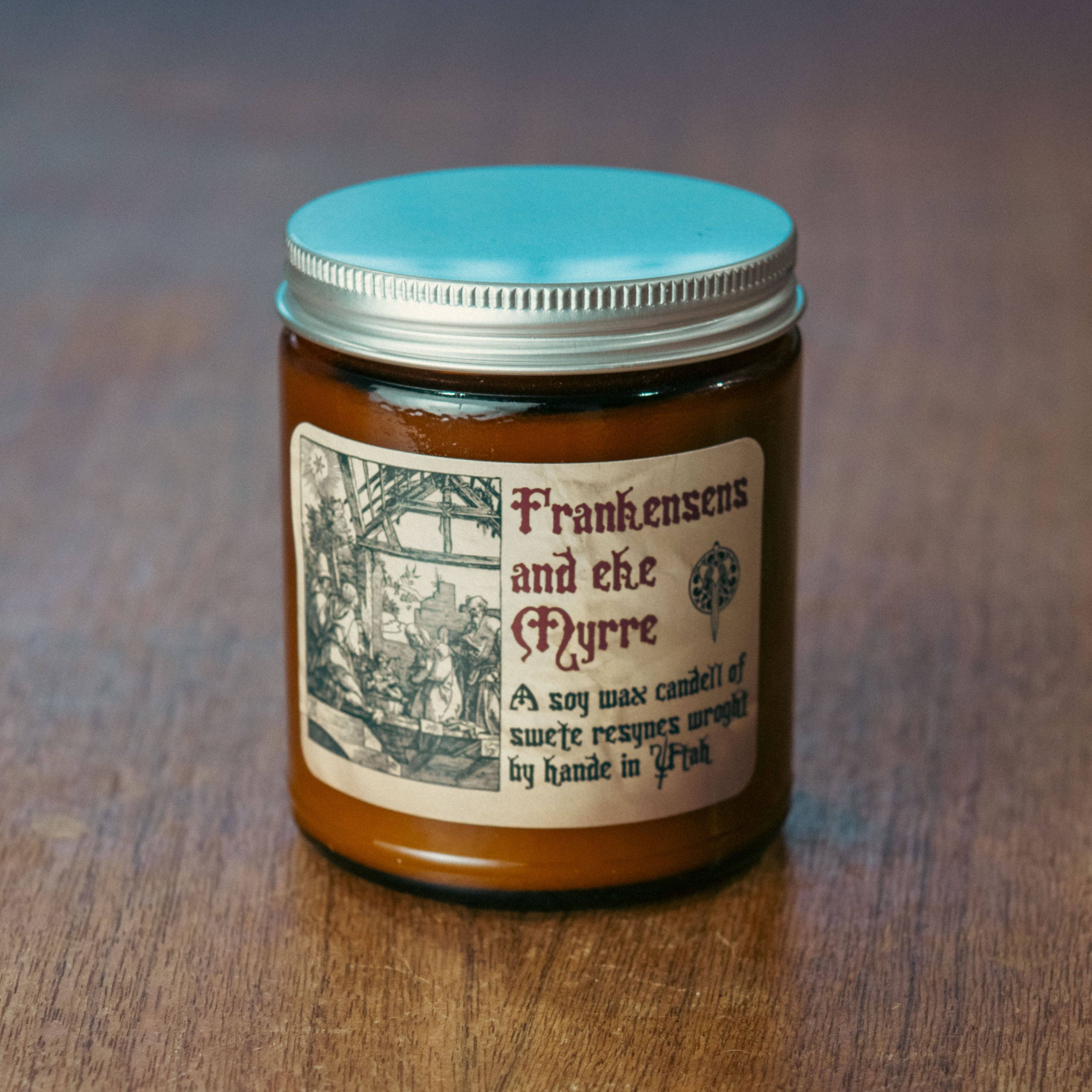 We Geek Together - Wholesale Jar/Filled Candle - Frankincense and Myrrh Candle1