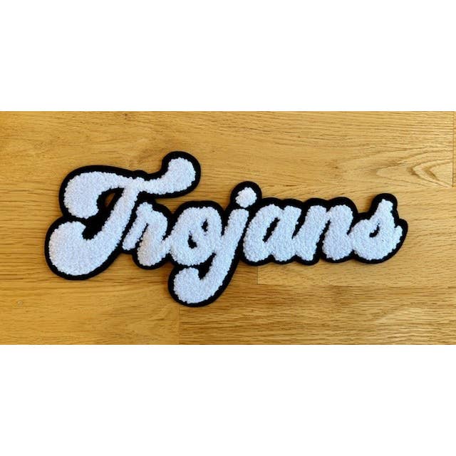 SHY Designs, LLC - Wholesale Patch - School Mascot Chenille Patches - Patch with Adhesive11