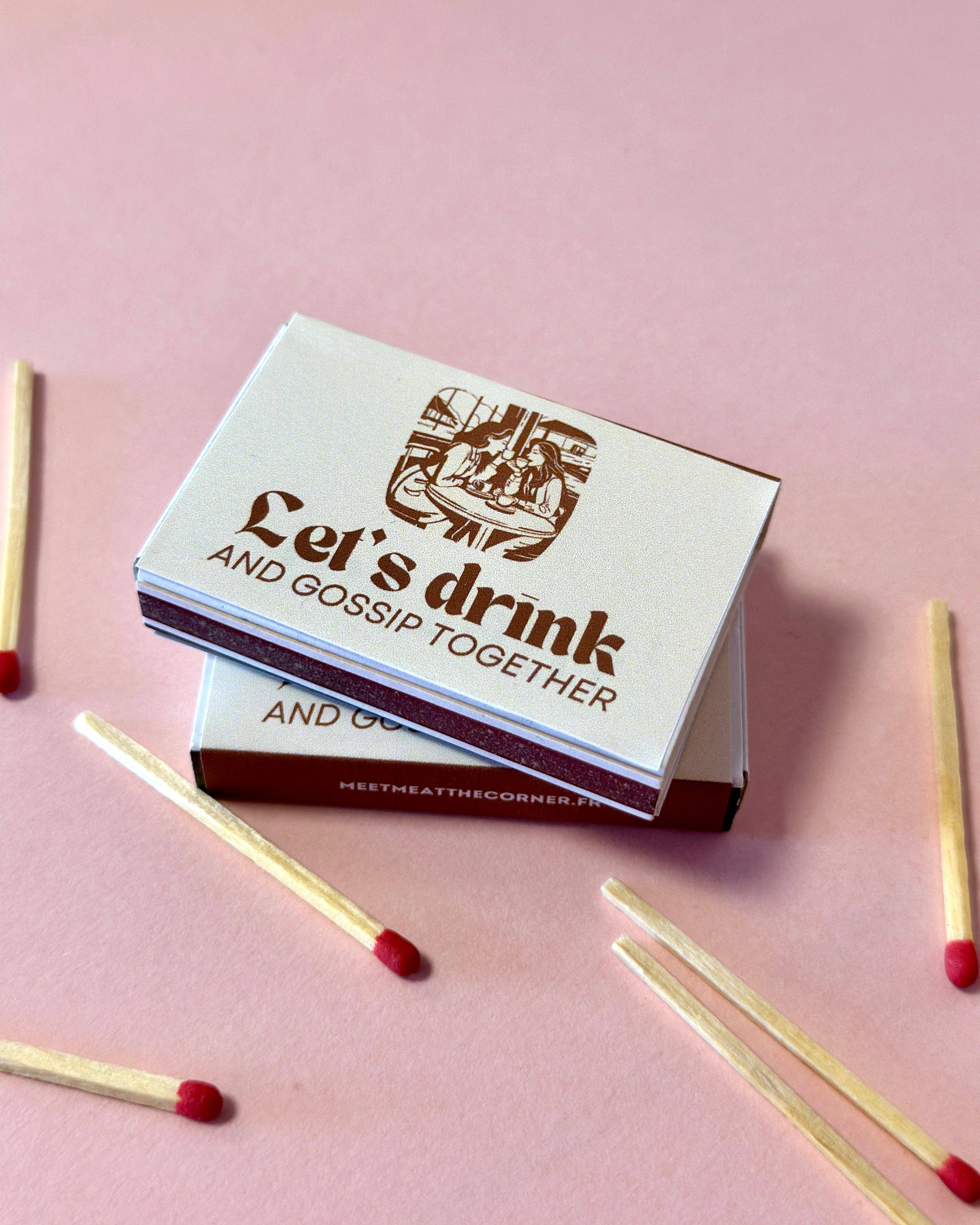 Meet me at the corner – Großhandel Streichhölzer – Matches Gossip Together - Streichholzschachtel1
