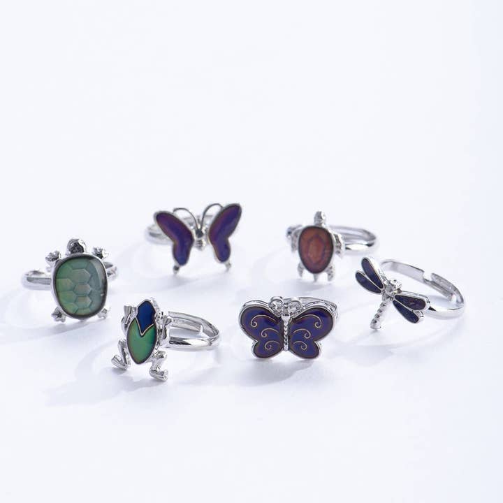 Outdoor Creatures Mood Rings for wholesale by RCS Gifts