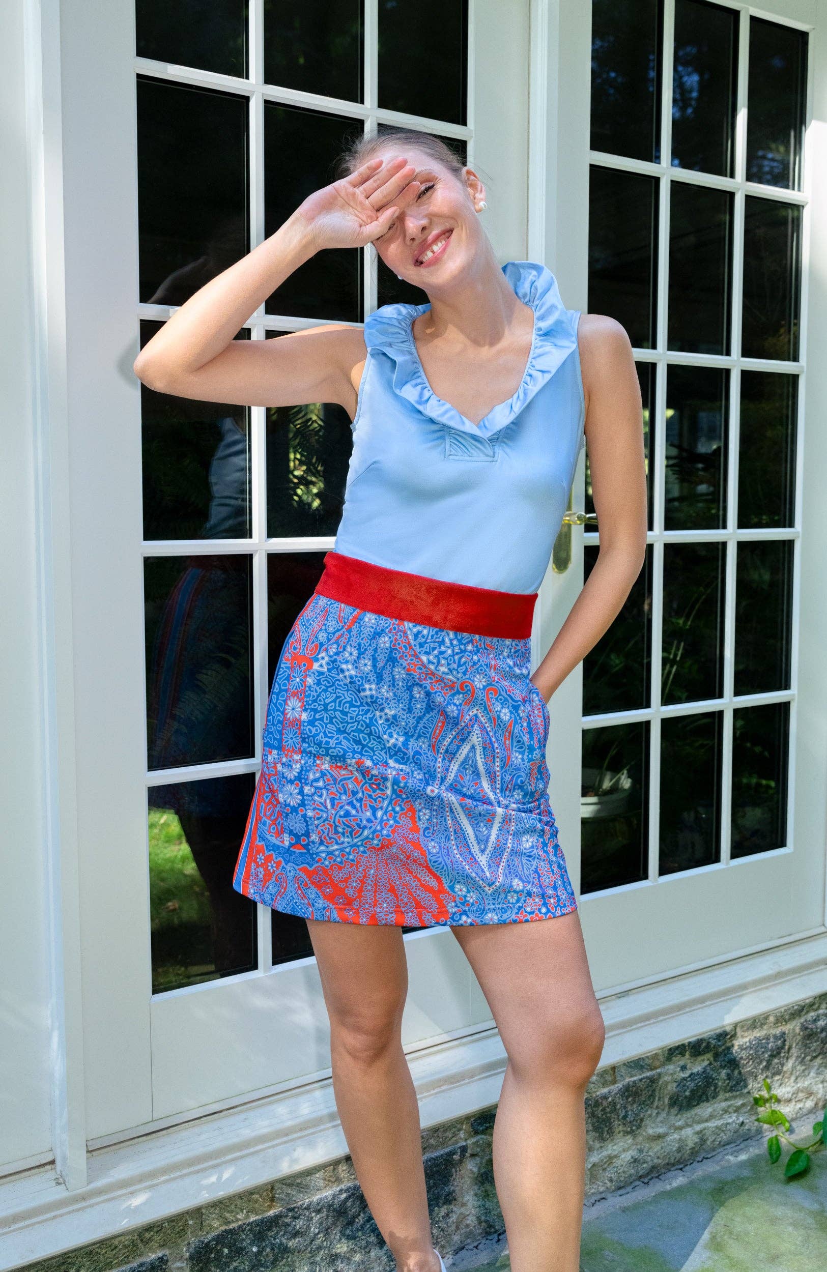 Gretchen Scott LLC – wholesale Skort – Women's – Jersey Skippy Skort - Grand Bazaar5