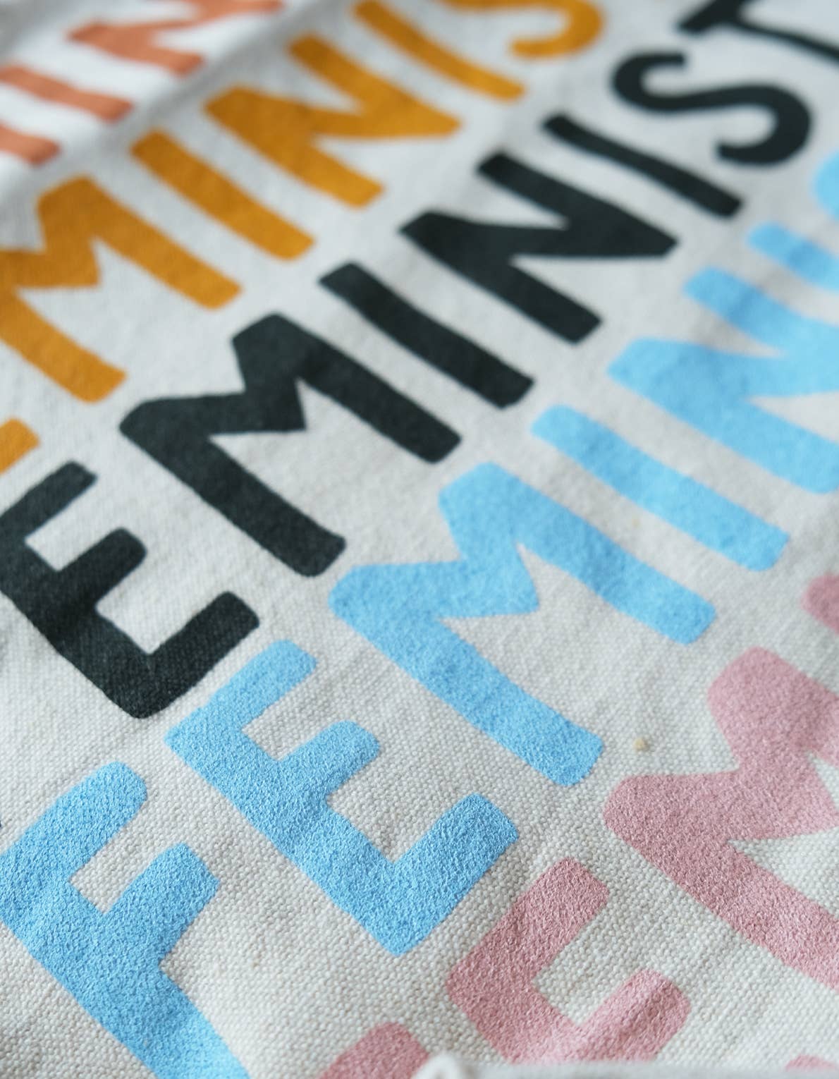 Idlewild Co. – Engroshandel Tote bag - Dame – Feministisk lærredstaske med vegansk læderhåndtag1