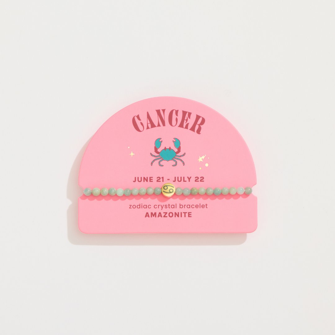 GeoCentral – wholesale Beaded bracelet – Cancer Mini Zodiac Bracelet – 4mm Crystal Beads3
