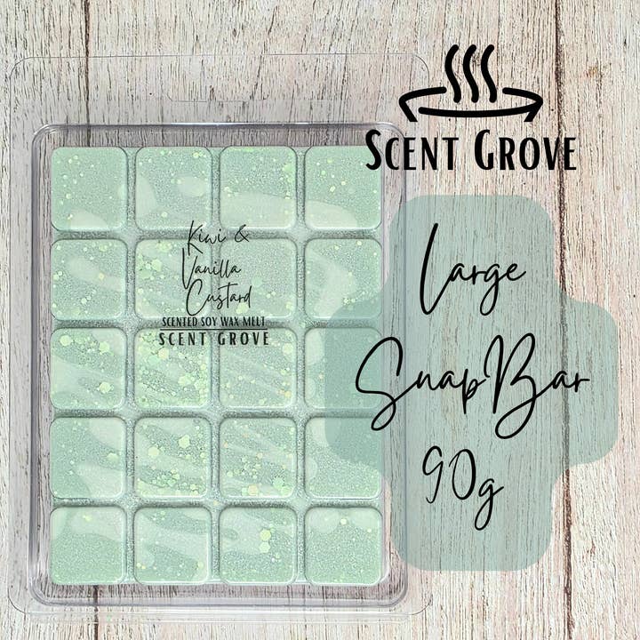 Scent Grove - Wholesale Wax melt - Kiwi & Vanilla Custard soy wax melt2