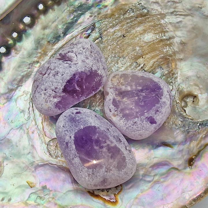 Shamans Crystal - Wholesale Spiritual stone/crystal - Crystal Dragon Egg Quartz, Rose Quartz, Amethyst 250grams6