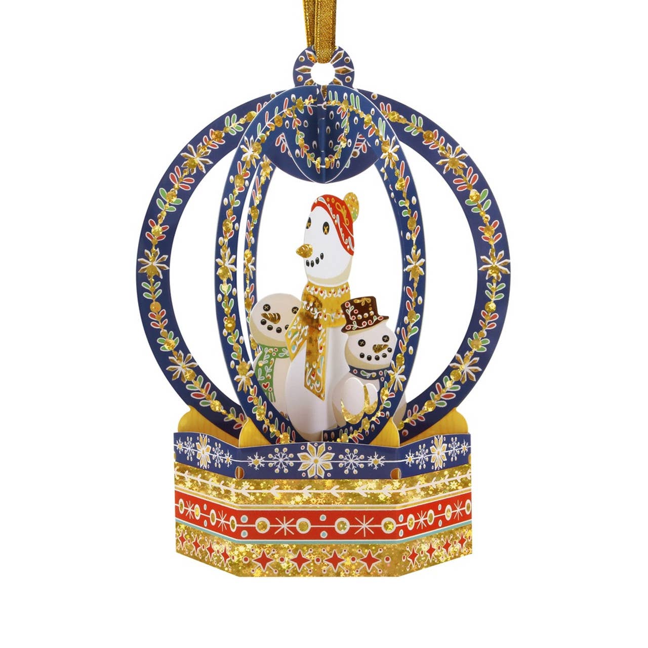 Santoro London - Vendita all'ingrosso Decorazione natalizia - CDU-BL-SP01 - Palline - Espositore da Banco in Magazzino4