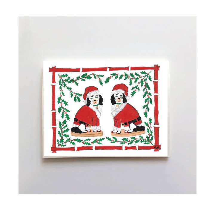 willa heart - Wholesale Christmas Card - Tinsel and Chestnut Greeting Card Set0