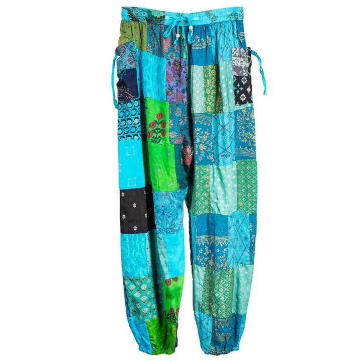 Benjamin International - Wholesale Pants - Women's - PATCHWORK COTTON PANTS