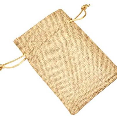 Mandala Crafts – wholesale Gift bag – Mandala Crafts Natural Burlap Drawstring Gift Bag, Linen Pouch for Party Favor, Jewelry, Wedding, Candles, Tea, Coffee; 20 PCs5