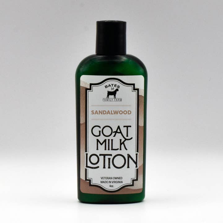 4oz Lotion, Sandalwood for wholesale by Bates Family Farm