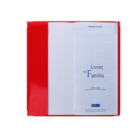 Color Pop® Familienheft-Hülle aus lackiertem PVC für den Großhandel von Color Pop