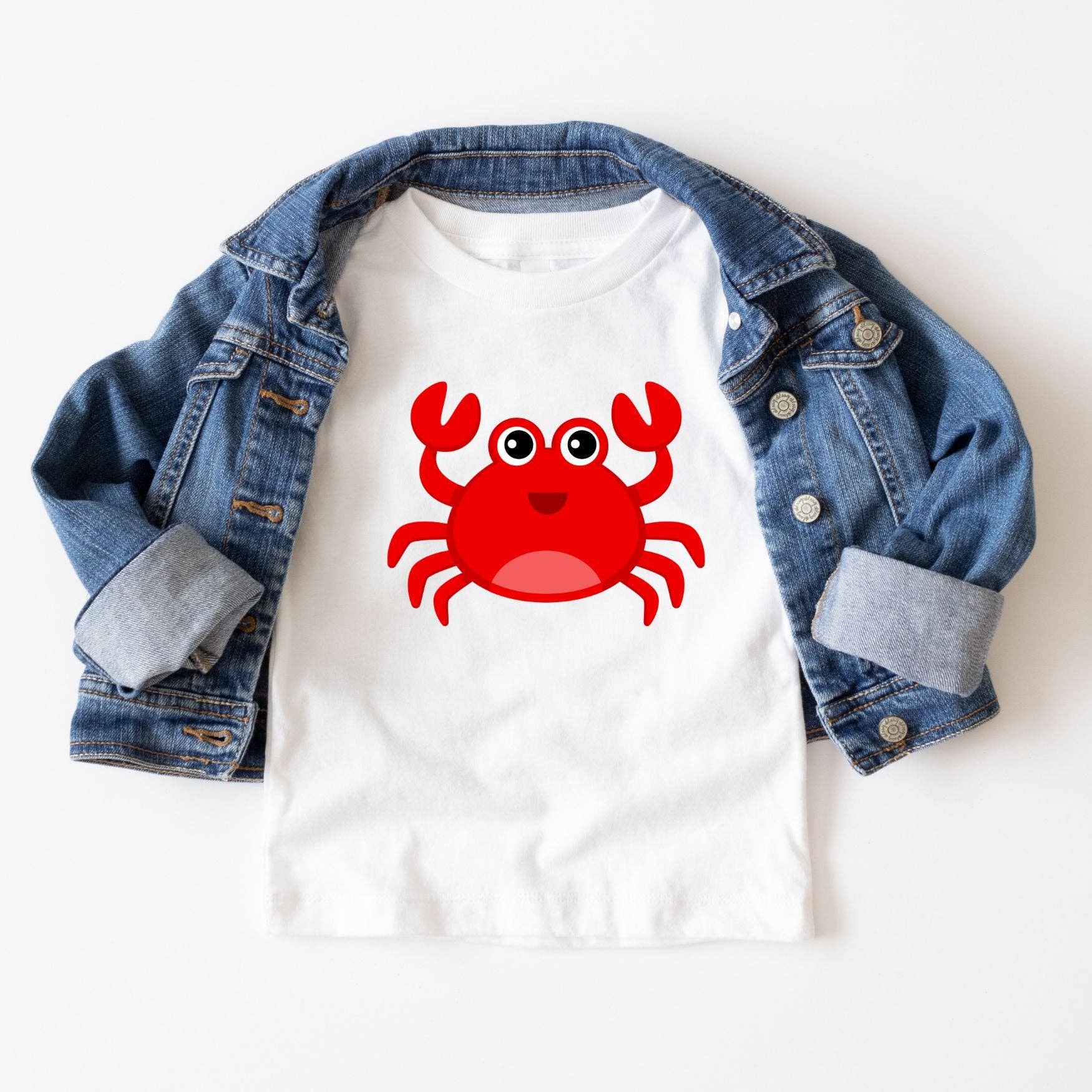 ChubbyBubbyBear - Wholesale T-Shirt - Kids - Red Crab Tee1