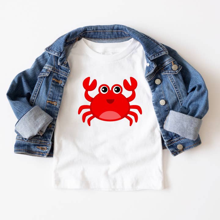 ChubbyBubbyBear - Wholesale T-Shirt - Kids - Red Crab Tee1