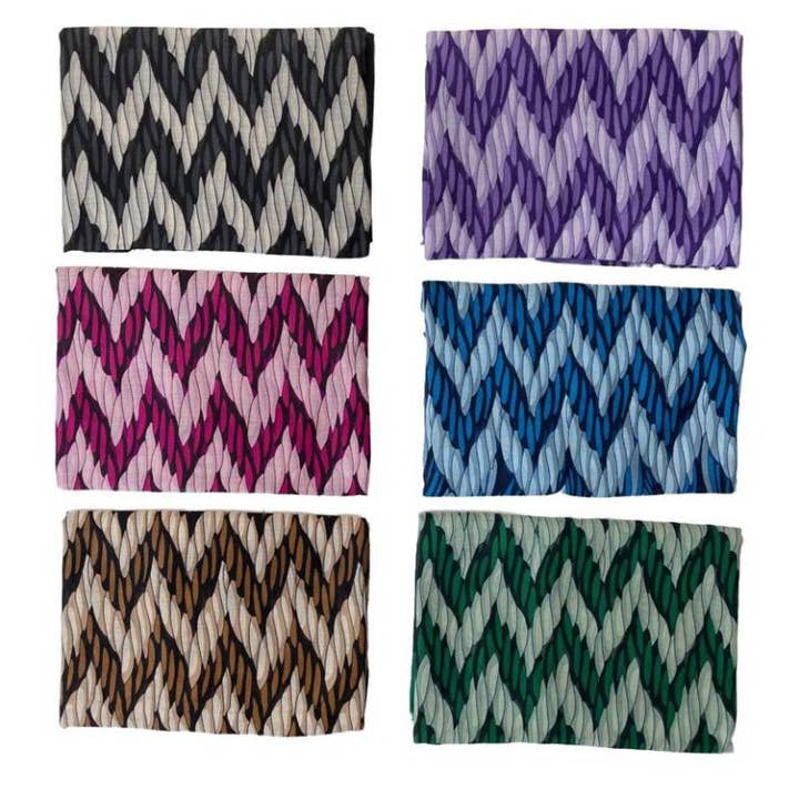 Écharpe Coton Femme avec Imprimé Original ITFUHFYJ23-05 pour la vente par Chenson & Gorett