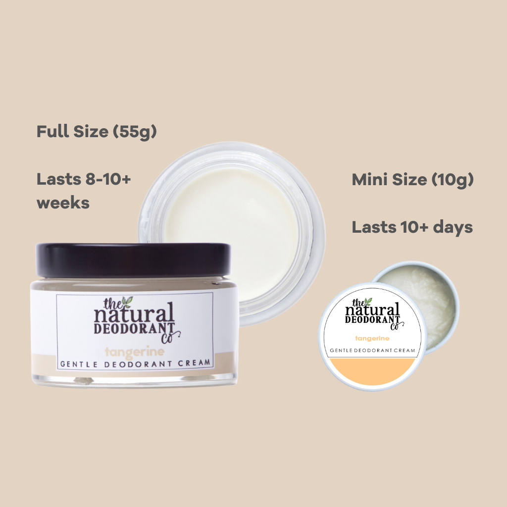 The Natural Deodorant Co. – wholesale Deodorant - Dam – Mild Deodorant Cream Mandarin 10g Mini3