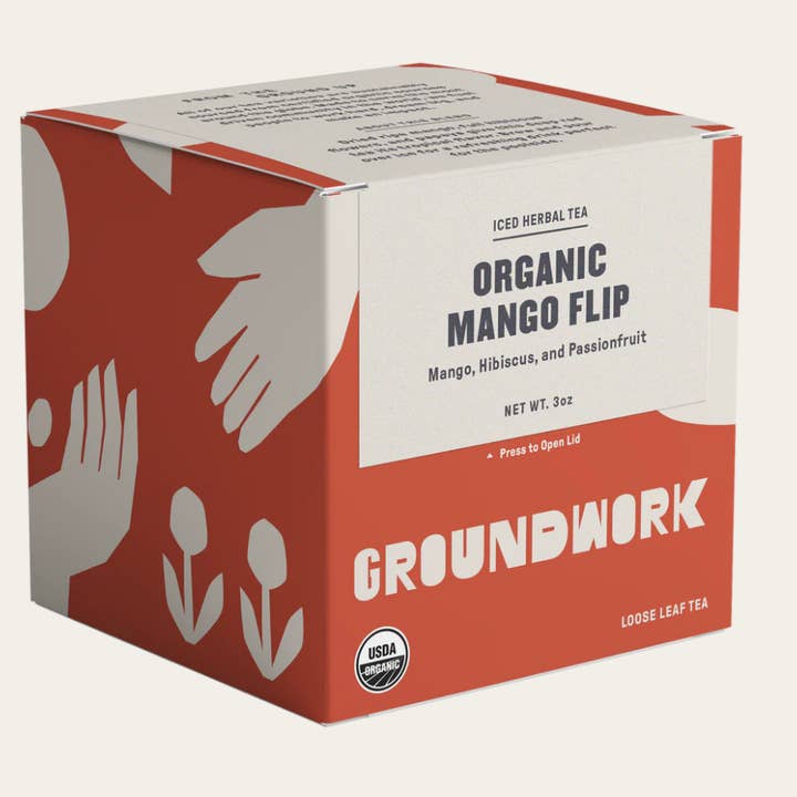 Mango Flip - Organic Loose Leaf Herbal Tea for wholesale by Groundwork Coffee Roasters