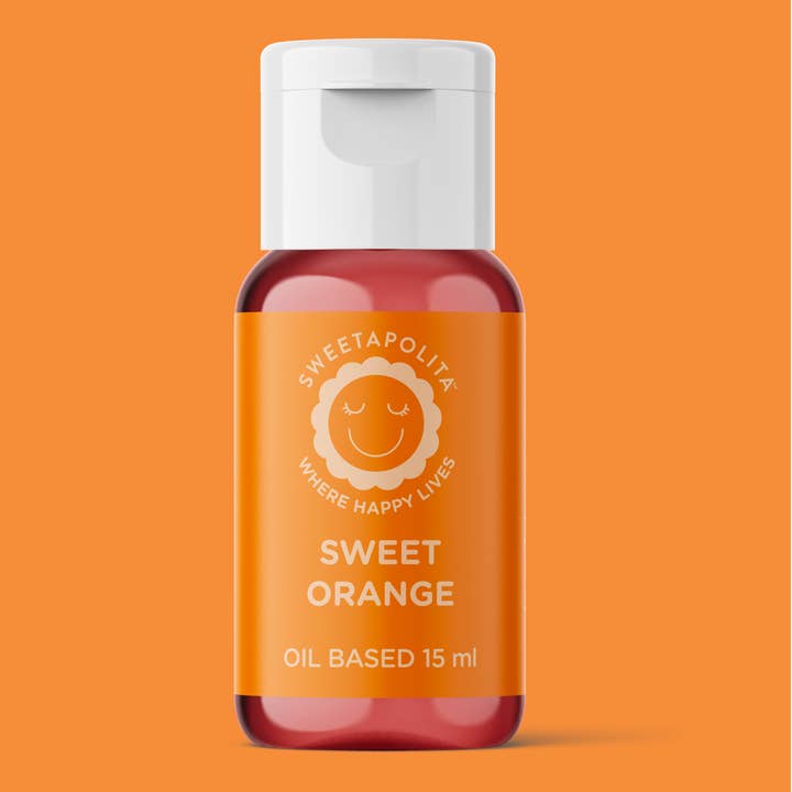 Sweetapolita - Vente Outil de décoration - ORANGE DOUX 18ml | Colorant Alimentaire à Base d'Huile