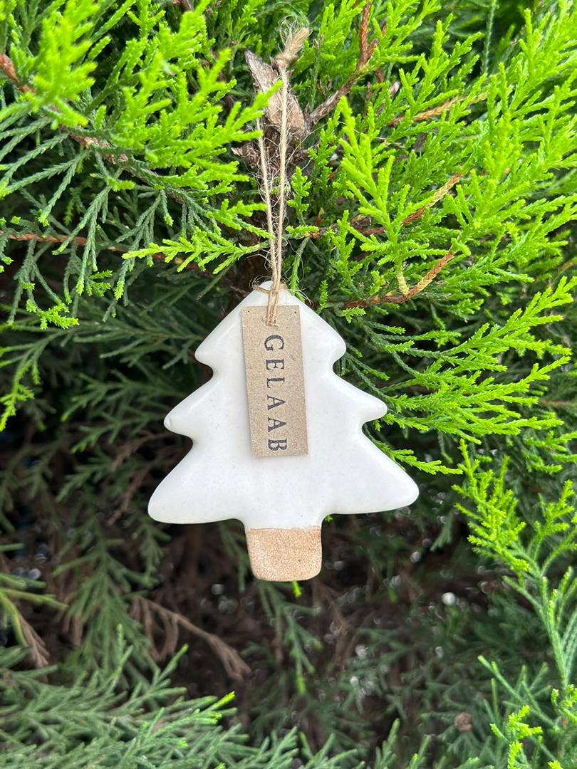 Gelaab.Ceramic - Wholesale Ornament - Handmade Ceramic Tree Ornament1