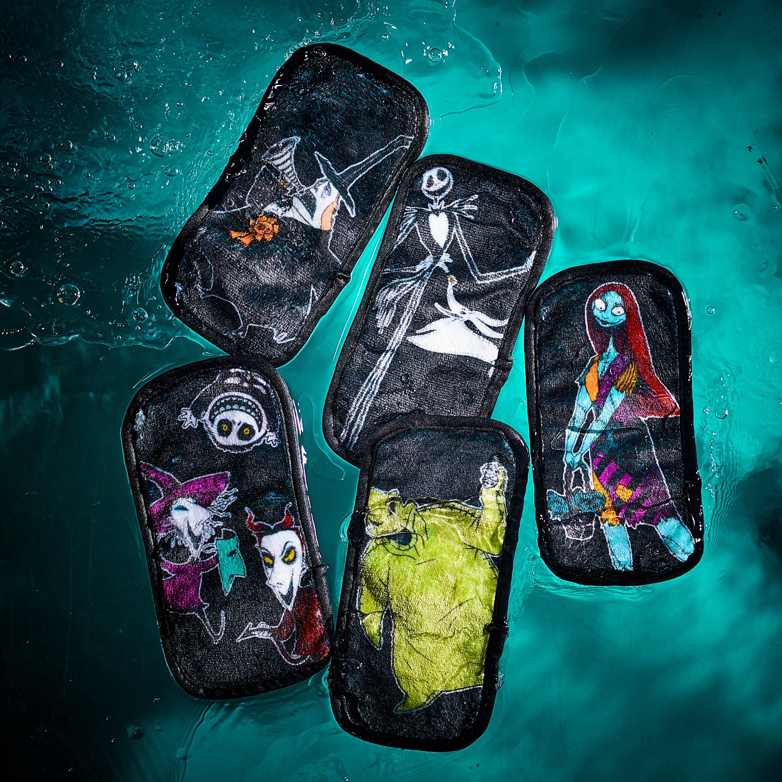 The Original MakeUp Eraser – wholesale Sminkborttagning – Nightmare Before Christmas 5-pack mini sminkborttagningsdukar © Disney | REA10