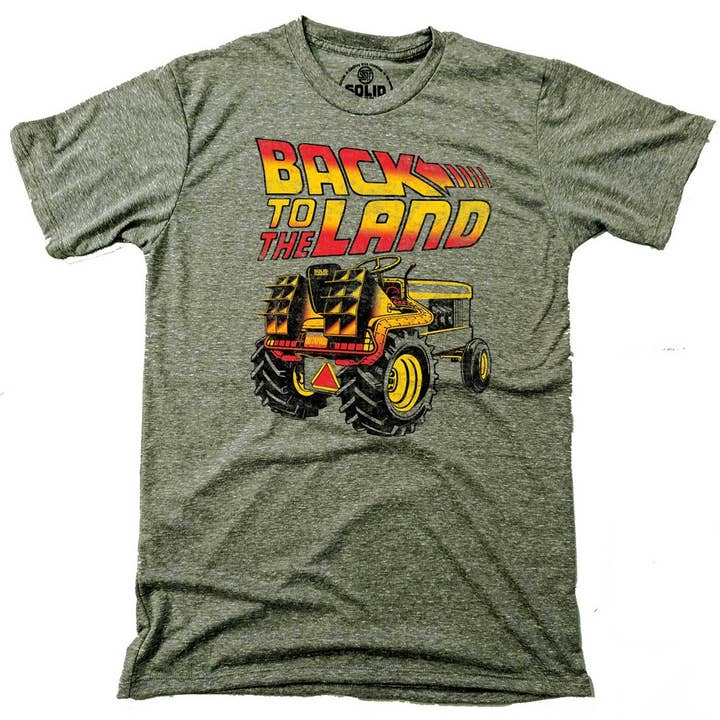 Solid Threads - Wholesale Screen Printed T-Shirt - Unisex - Back to the Land T-shirt