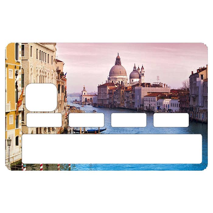 Venice - bank card sticker for wholesale by Stickercb.com