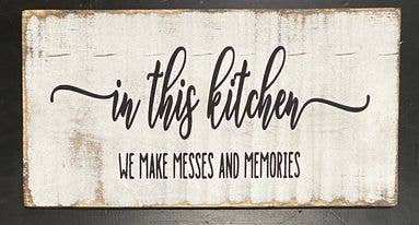 Dudley's Cottage & Gifts – wholesale Sign – IN THIS KITCHEN0