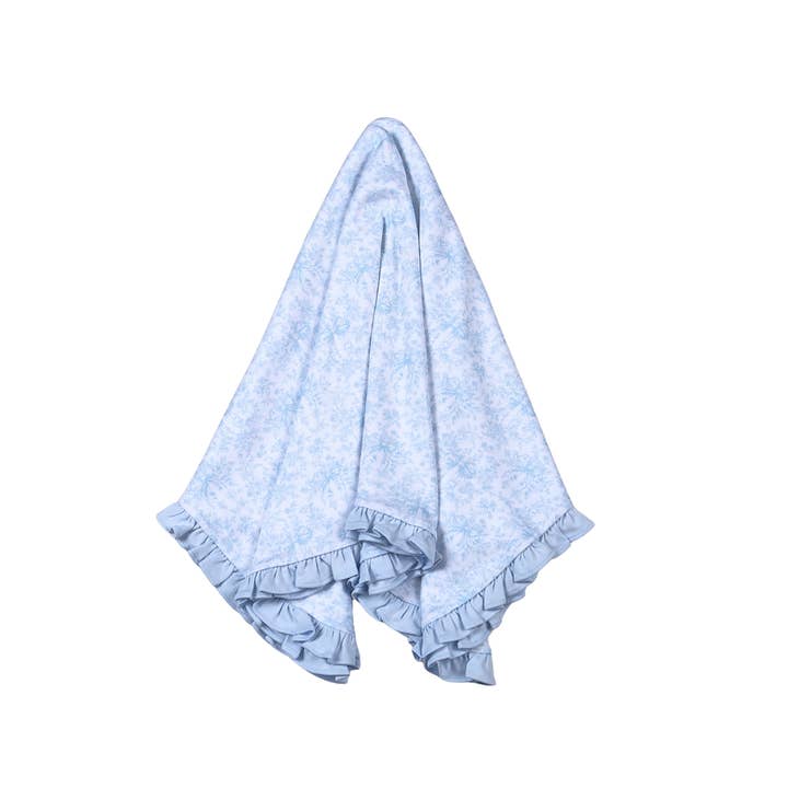 HSI-916 Sisi Blue Receiving Blanket for wholesale by Hug Me First