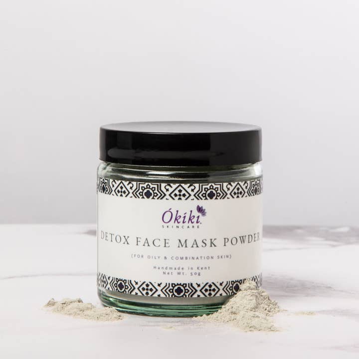 Pó de máscara facial de desintoxicação por atacado de Okiki Skincare