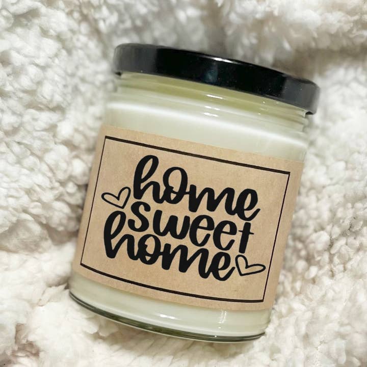 KKH Candles - Wholesale Jar/Filled Candle - Home Sweet Home - Custom Quote Candle1