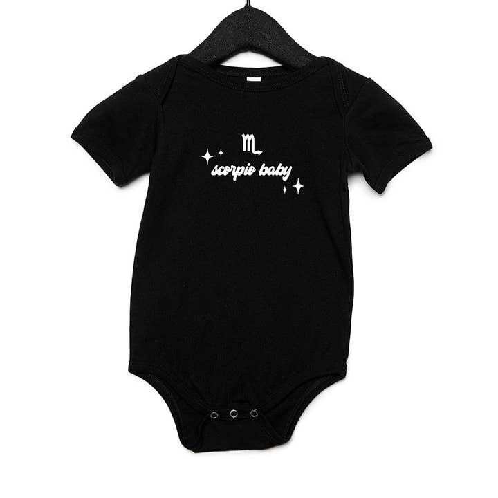 Scorpio Baby Organic Bodysuit Pack for wholesale by Nourganics