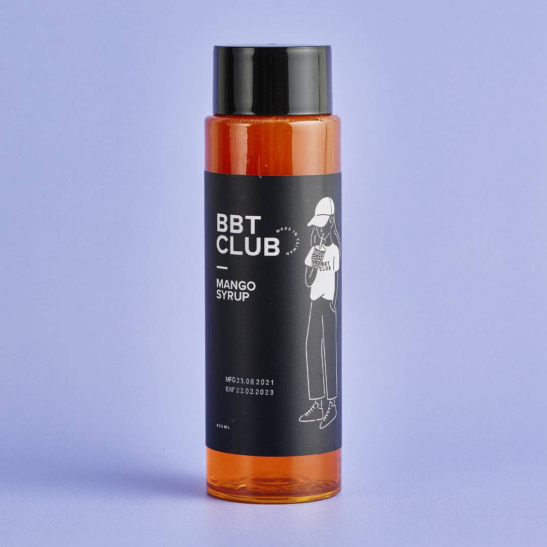 Bubble Tea Club - Wholesale Flavoured syrup - Mango Bubble Tea Syrup1