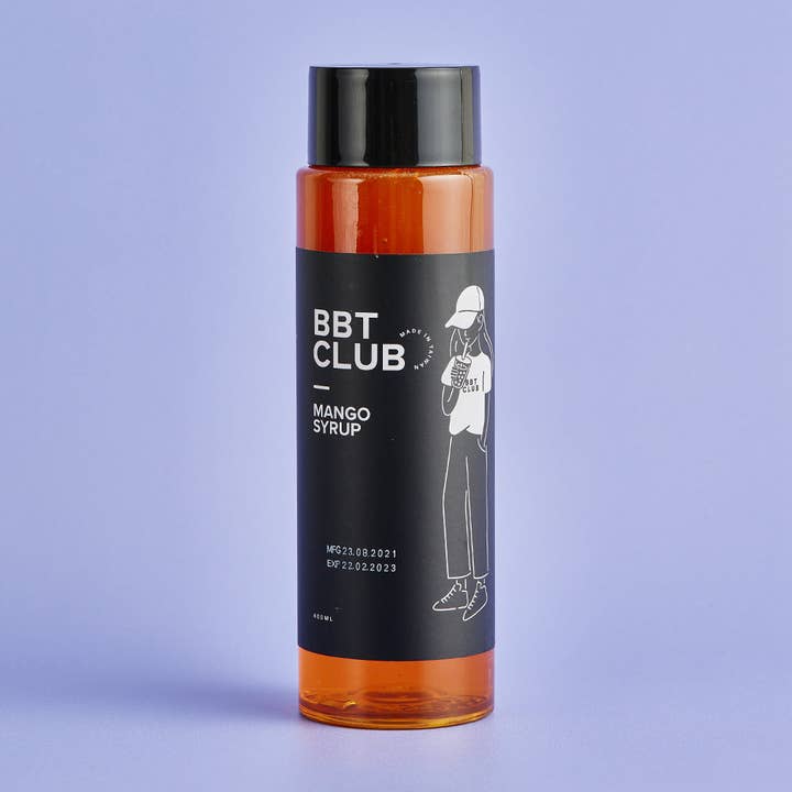 Bubble Tea Club - Wholesale Flavored Syrup - Mango Bubble Tea Syrup1