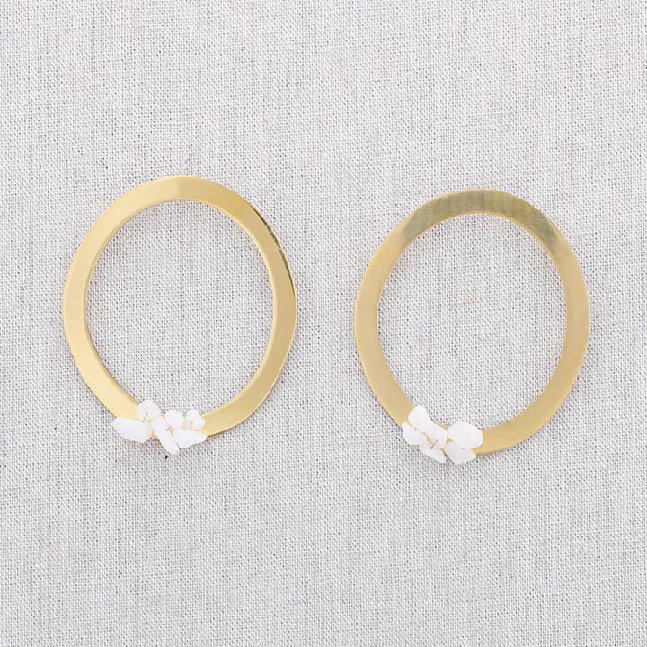 Piedrecitas Creolen aus Stahl für den Großhandel von Sonata