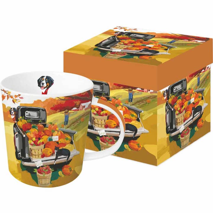 MUG IN GIFT BOX- NOAH'S HARVEST for wholesale by Paperproducts Design • Ambiente