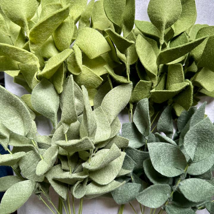 Fleurish Felt Flower Co. - Wholesale Artificial Flowers - Felt Greenery Stems2