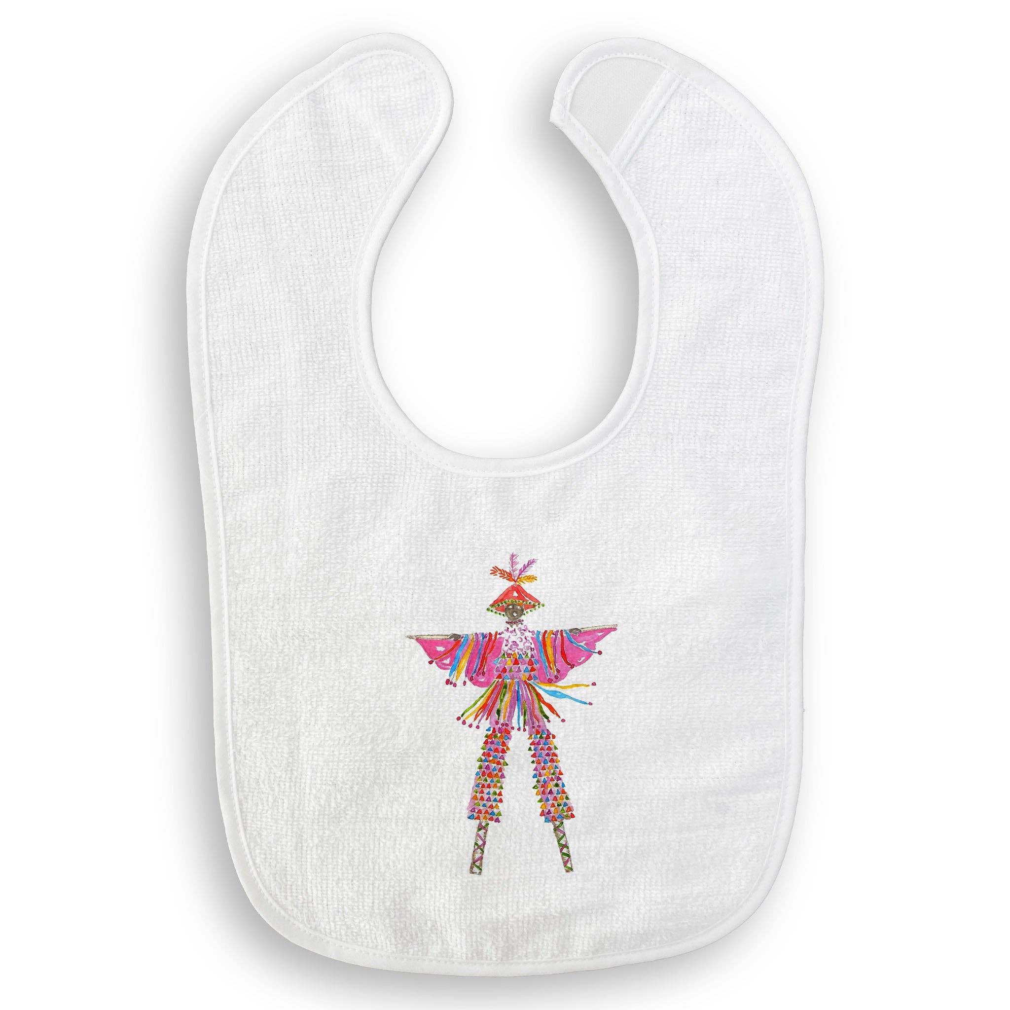 French Graffiti – Großhandel Geschirrtücher – Rosafarbener Moko Jumbie15