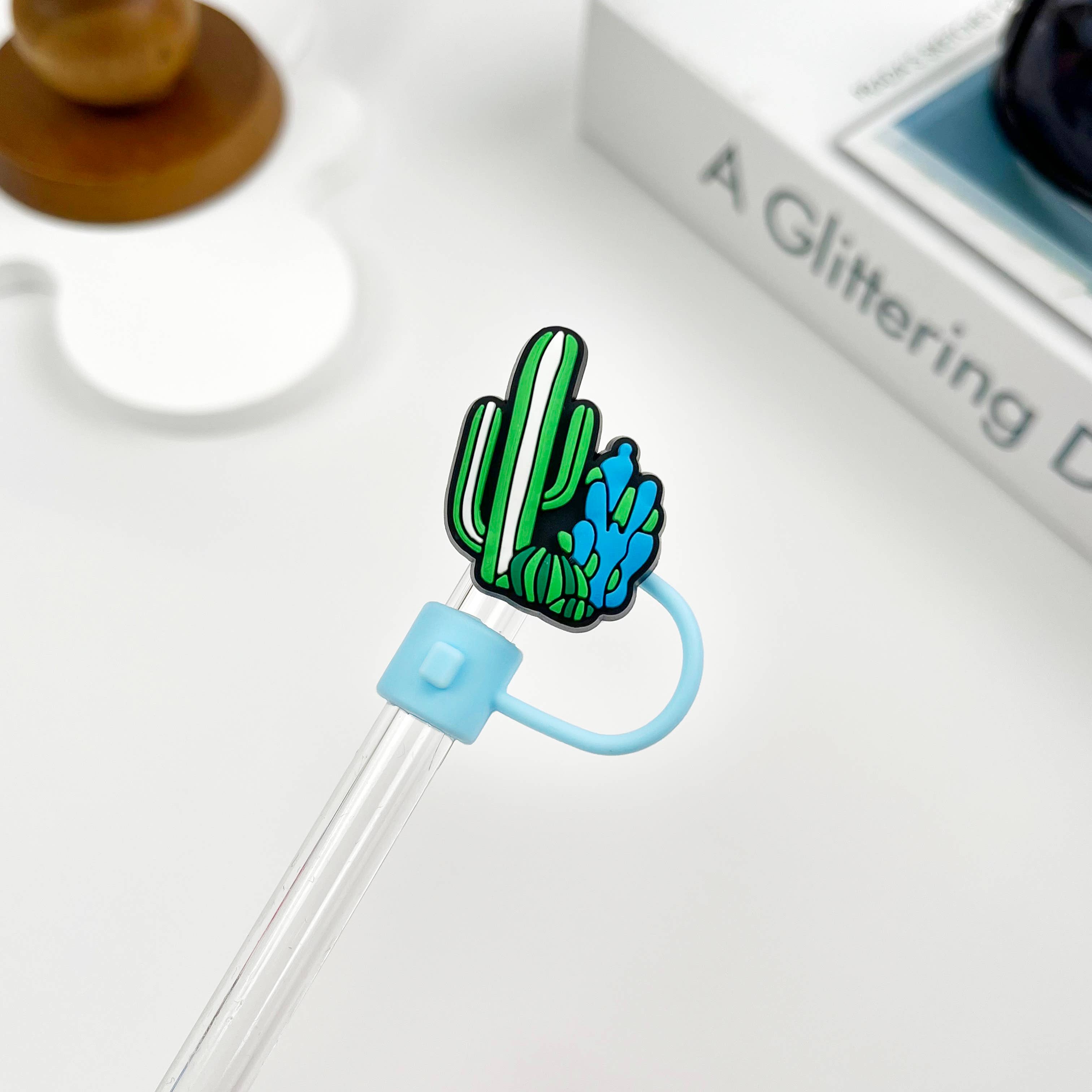 SoapElenGlen - Wholesale Drinking Straw - Cute Cartoon Straw Toppers Fun Straw Cover15