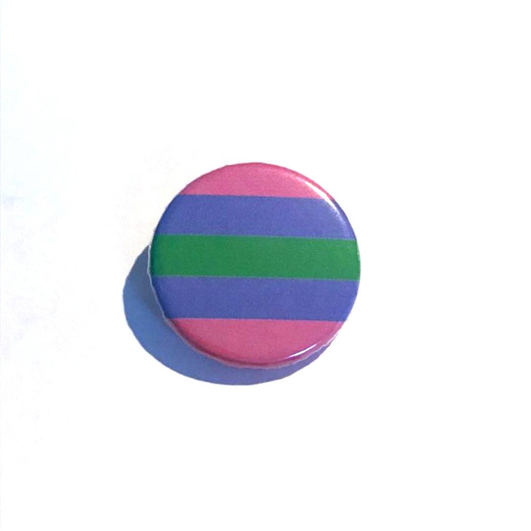 Rainbow & Co – wholesale Lapel pin/button – Trigender Pride Flag Badge1