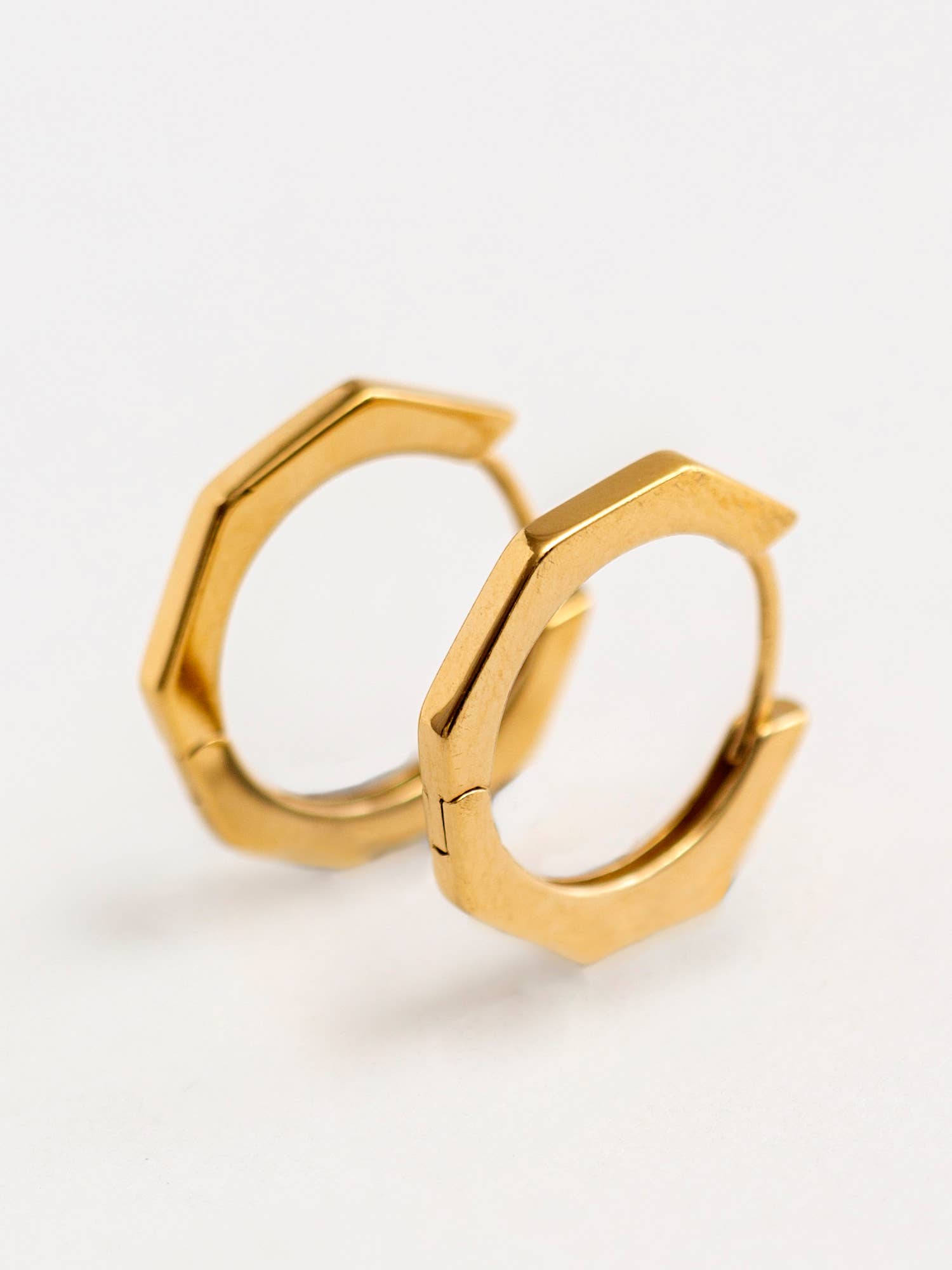 Narrative Jewelry - Wholesale Hoop Earrings - Siouxsie Medium Octagon Hoops
