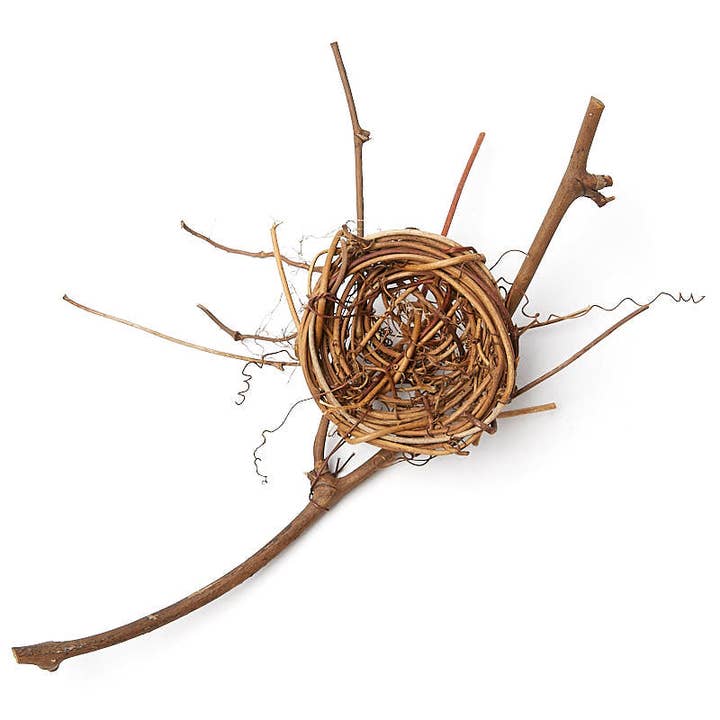 Factory Direct Craft - Wholesale Wreath - Natural Grapevine Bird's Nest Branches (Choose Size)5