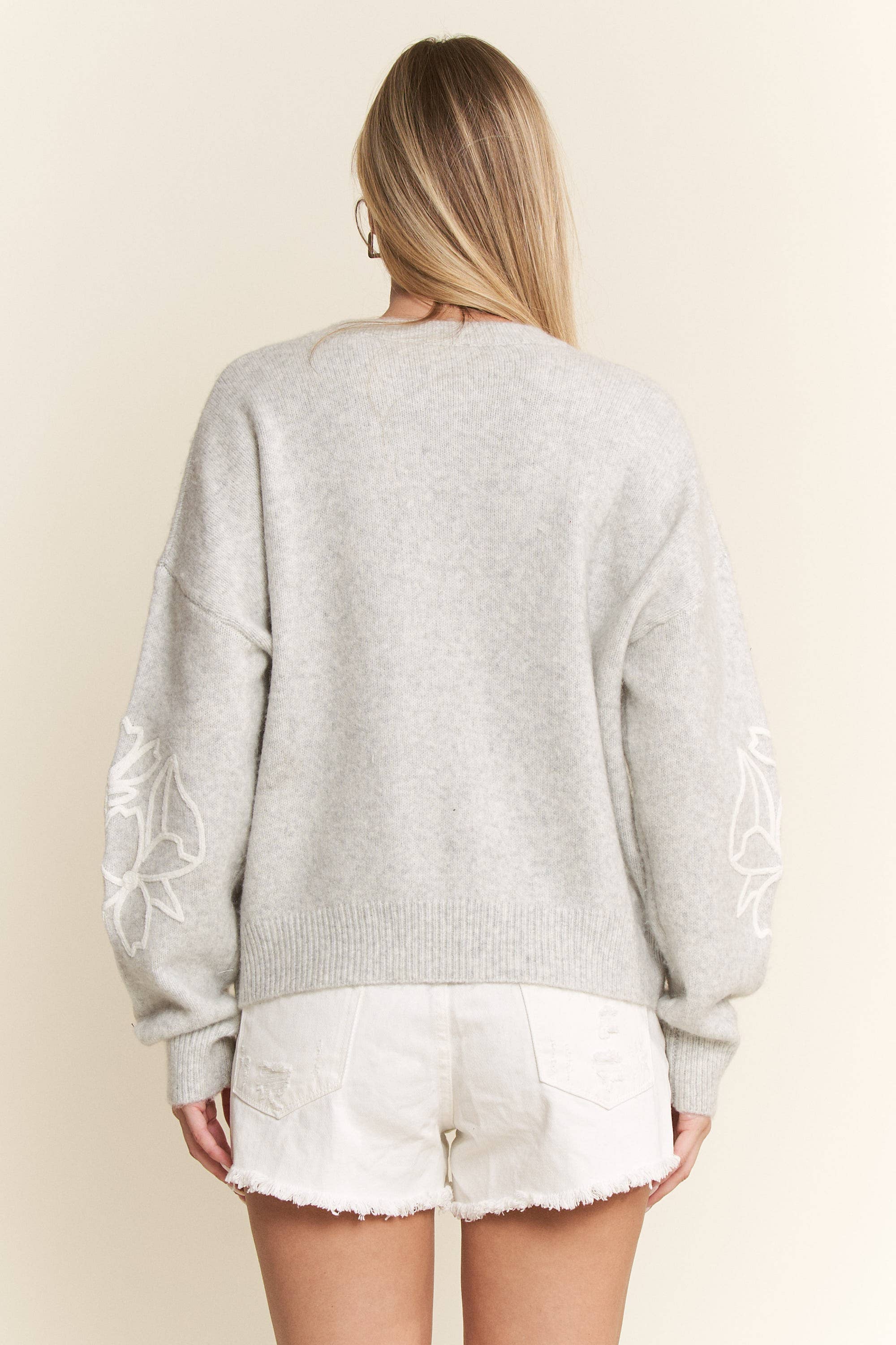 JADE BY JANE - Venta al por mayor Jersey de punto - Mujer - JERSEY DE PUNTO BORDADO FLORAL12