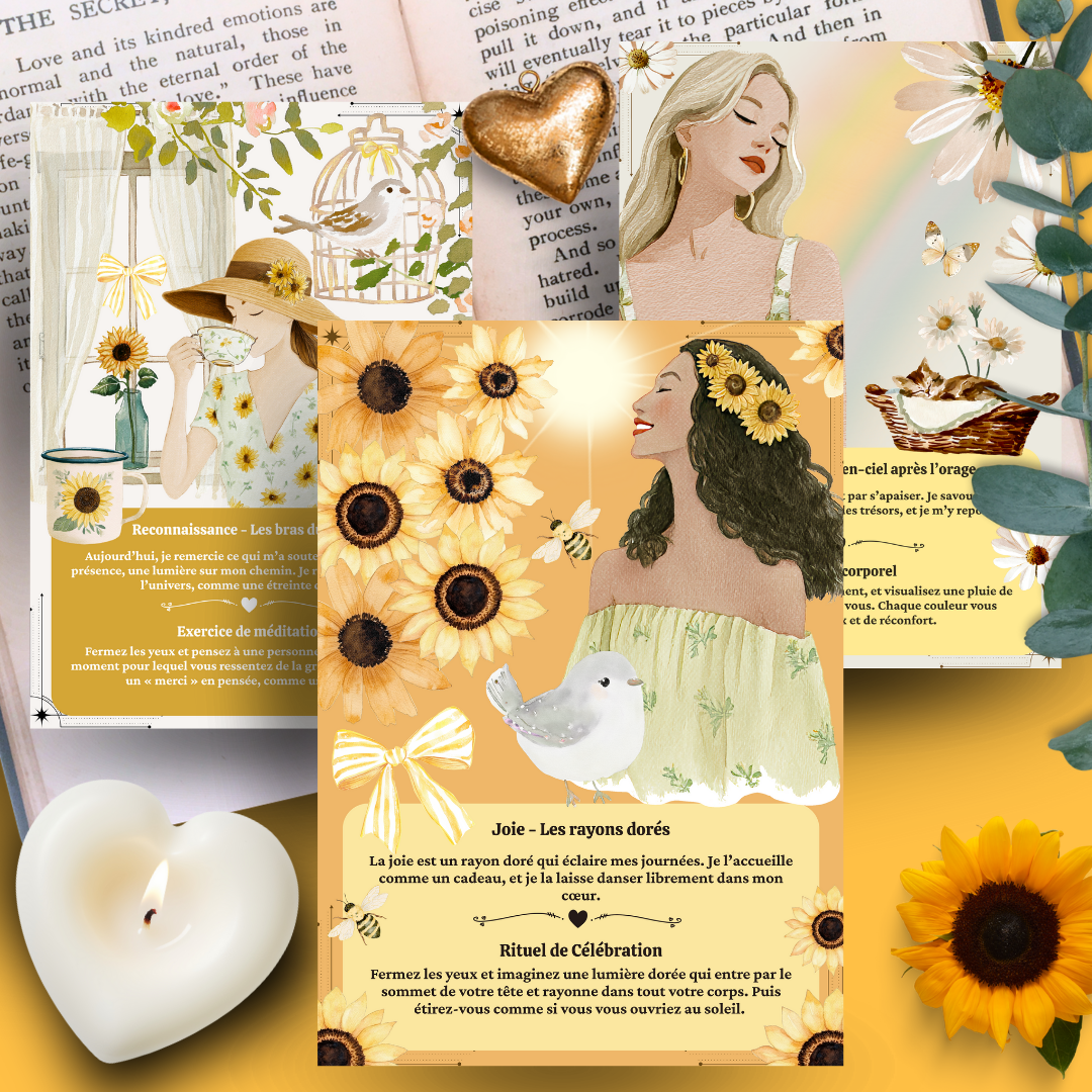 Les Moonettes – wholesale Tarot cards – 32 Enchanted Emotion Cards and Storage Pouch11