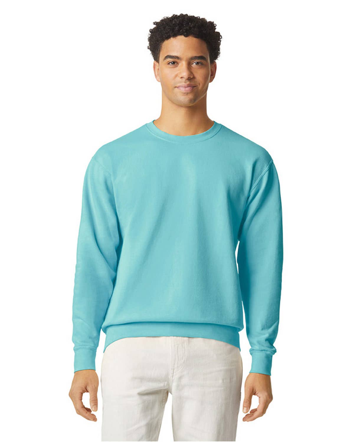 Total Apparel - Wholesale Sweatshirt - Unisex - Comfort Colors Lightweight Crewneck Blank Sweatshirt 14662