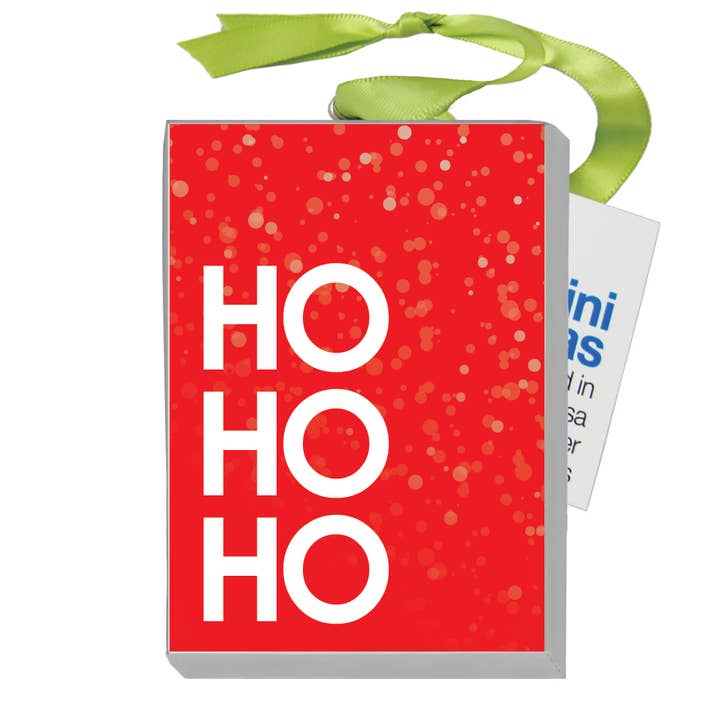 Ho Ho Ho, Mini Canvas (MC-8471C) for wholesale by Printed Canvas