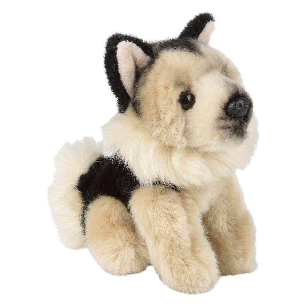 La Luna Bella - Toys – wholesale Stuffed/plush toy – Kids & baby – 6" HEIRLOOM TREASURE GERMAN SHEPARD LLB Plush Toys1