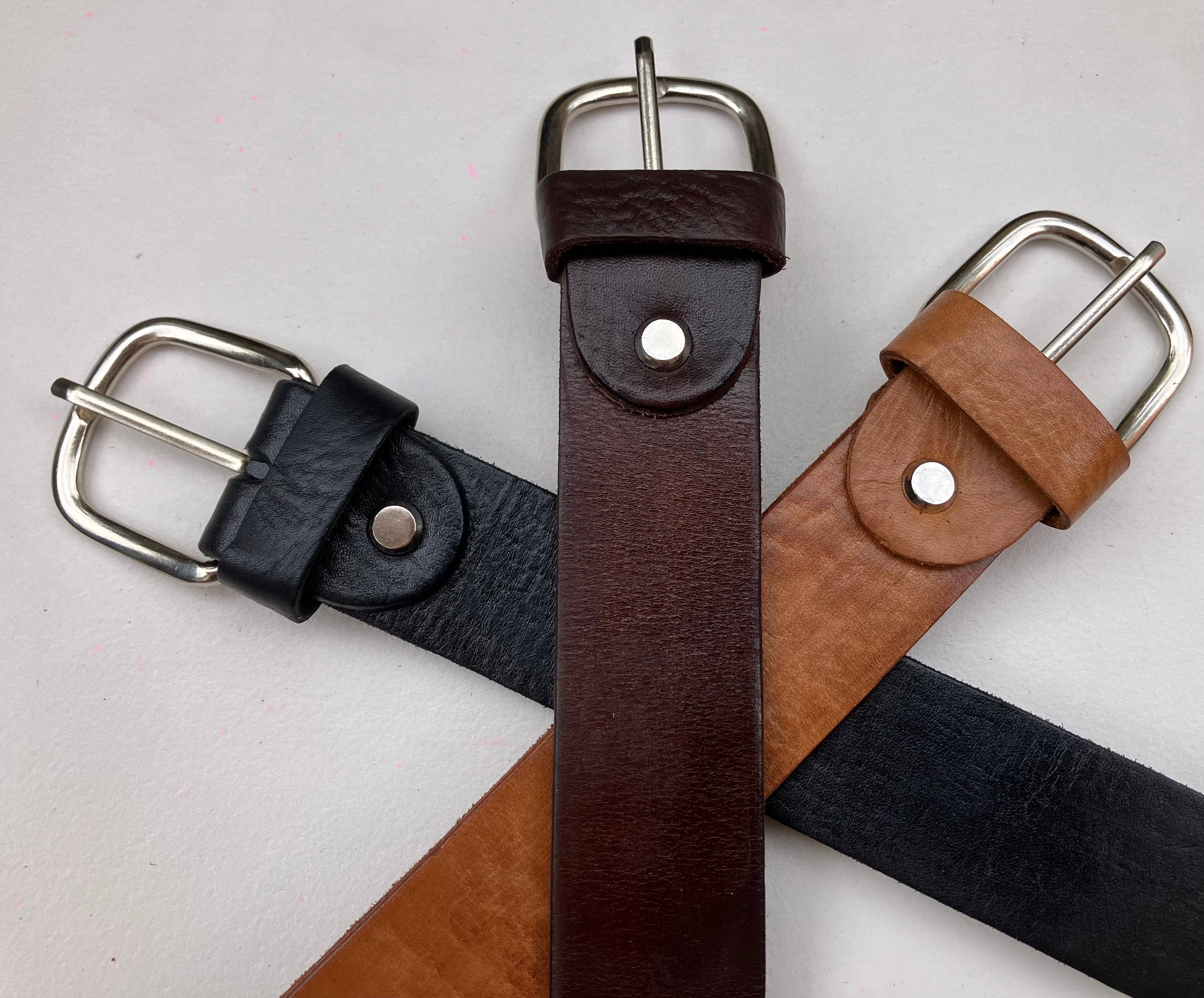 FBandCo – wholesale Belt – Unisex – Leather Belt, Chrome Buckle, Handcrafted4